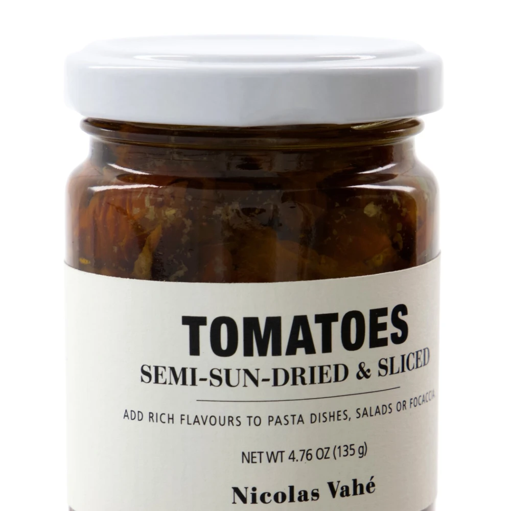 Pomidory półsuszone i pokrojone w plasterki, Nicolas Vahé