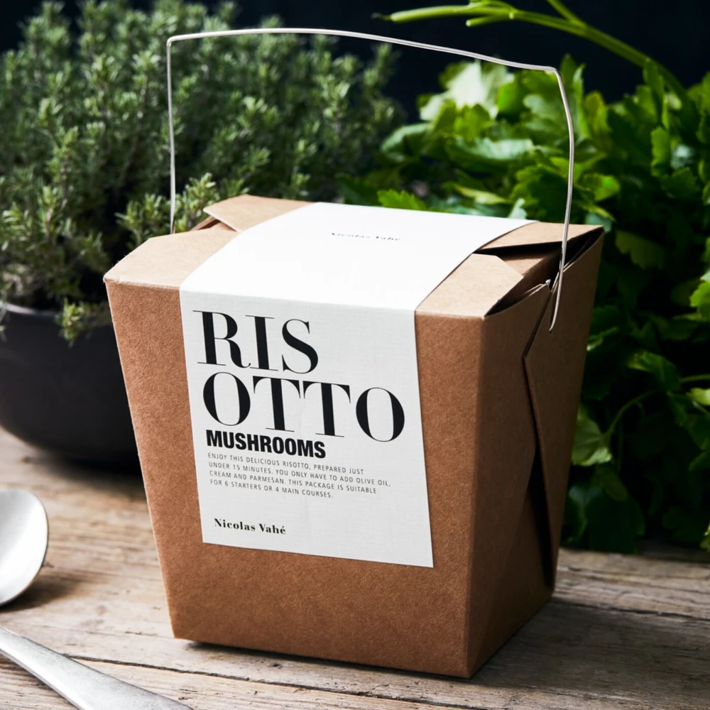 Risotto grzybowe, Nicolas Vahé