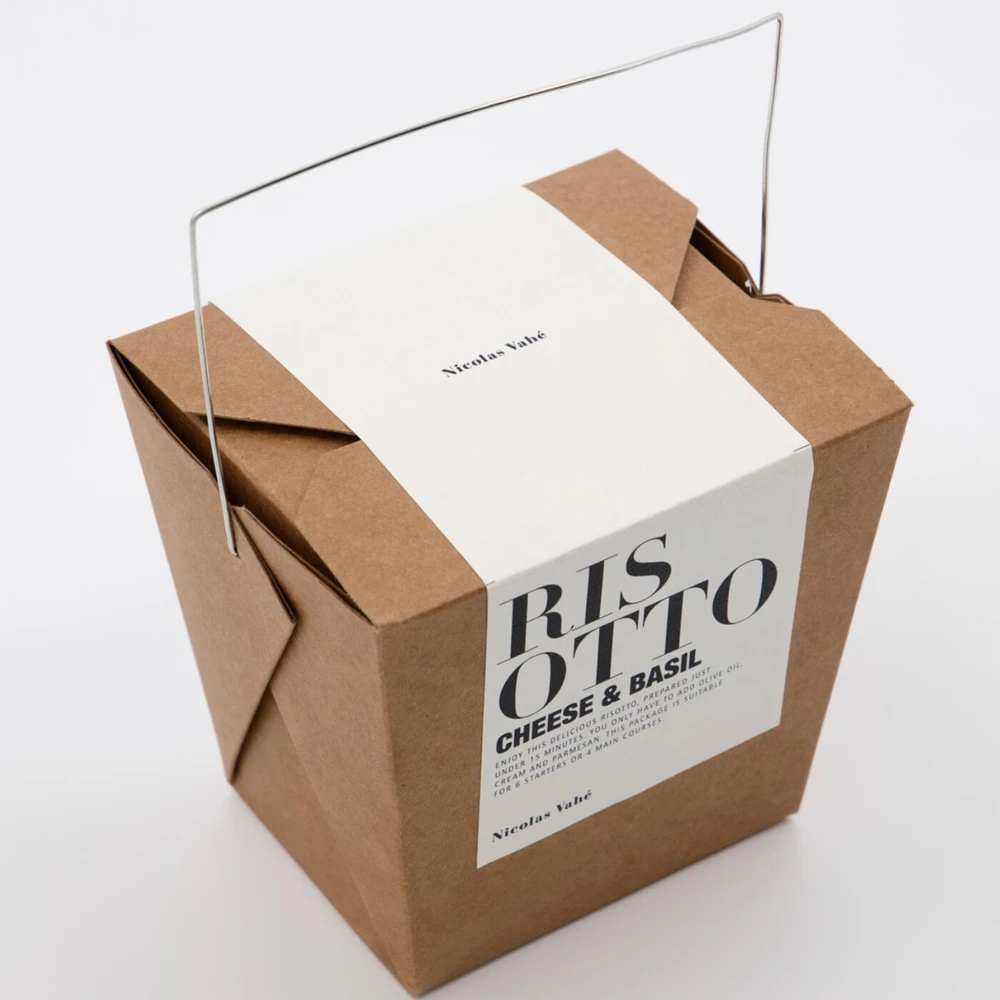 Risotto z serem i bazylią, Nicolas Vahé