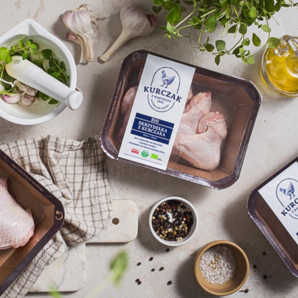 Skrzydełka z kurczaka ekologiczne, Kurczak z Roztocza