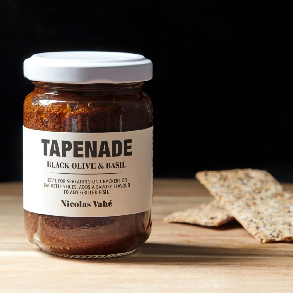 Tapenada z czarnych oliwek i bazylii, Nicolas Vahé