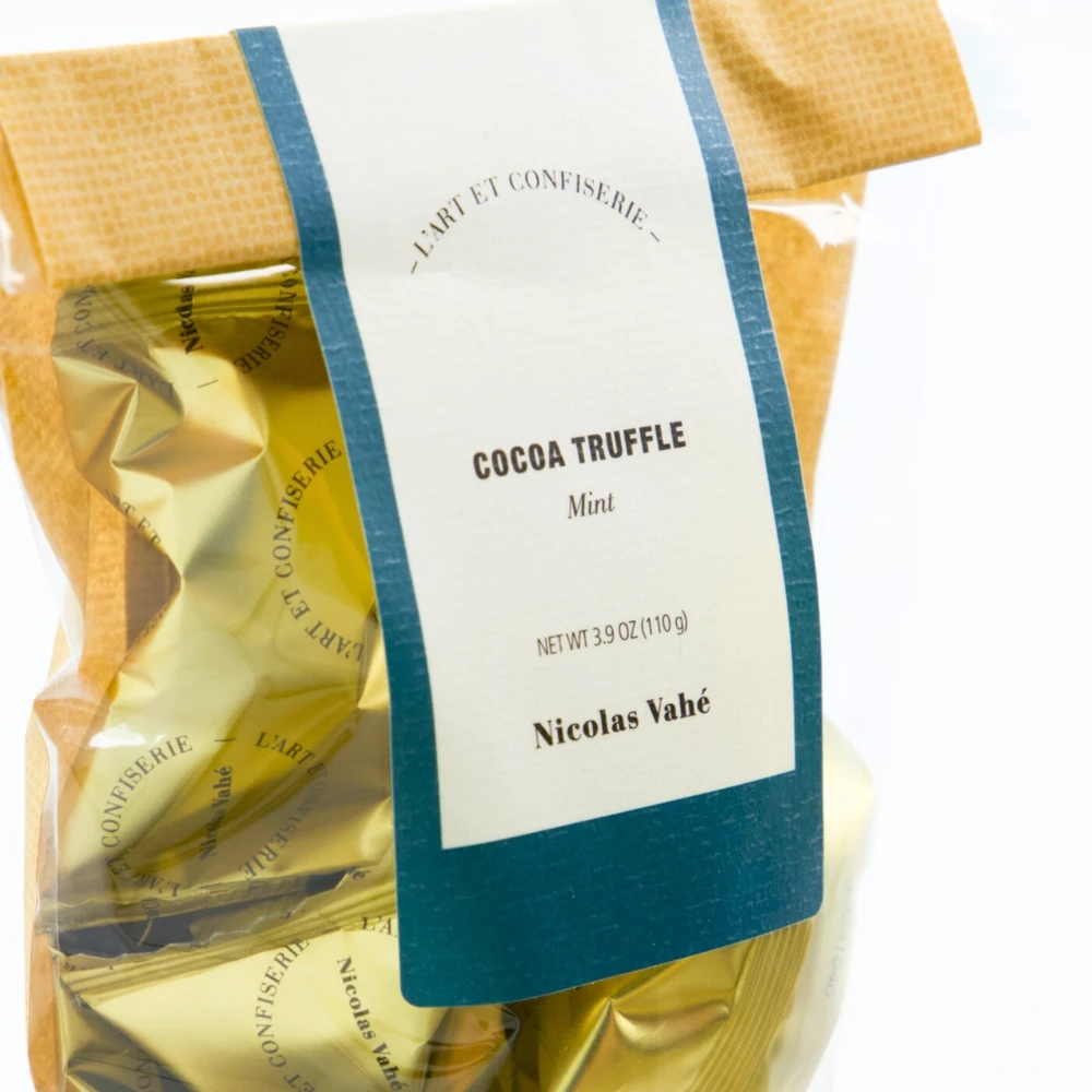 Trufle kakaowe z miętą, Nicolas Vahé