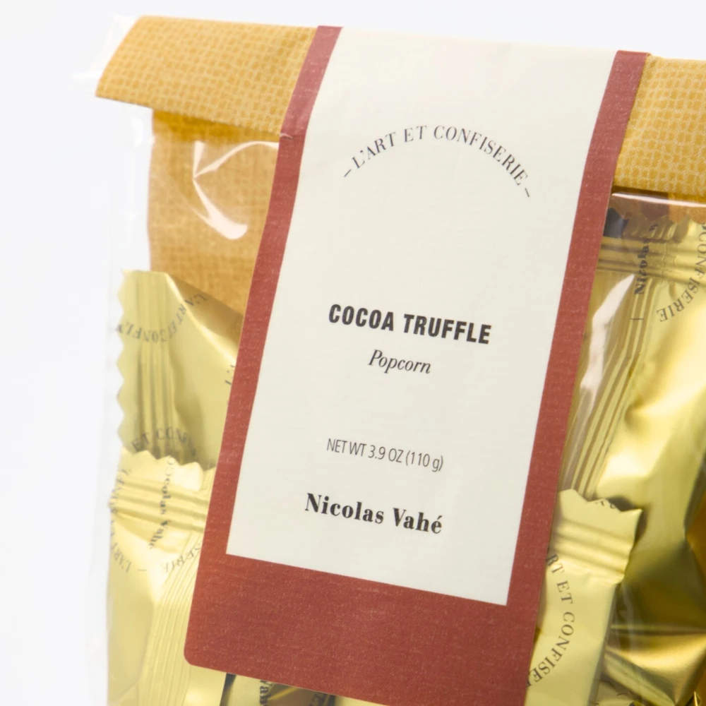 Trufle kakaowe z popcornem, Nicolas Vahé