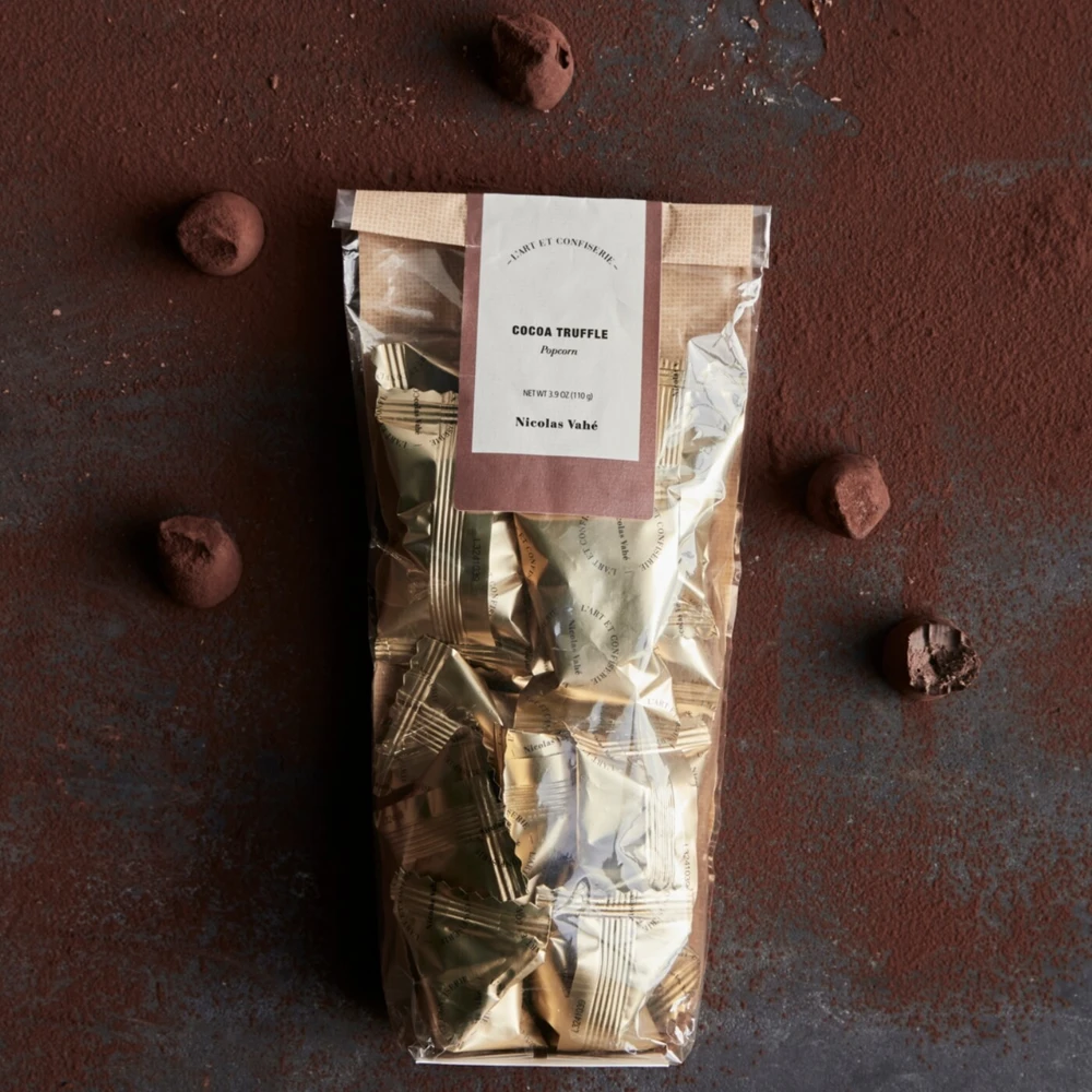 Trufle kakaowe z popcornem, Nicolas Vahé
