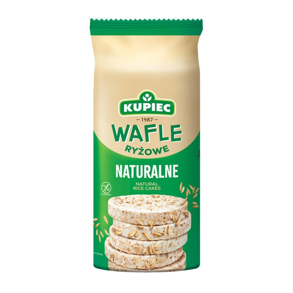 Zestaw 14 szt. wafle ryżowe naturalne, Kupiec