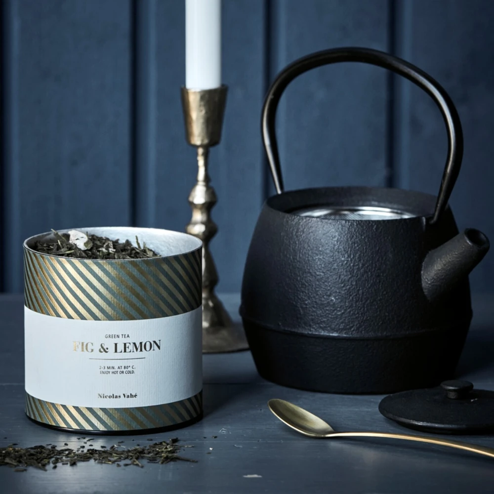 Zielona herbata figi i cytryna, 100g, Nicolas Vahé