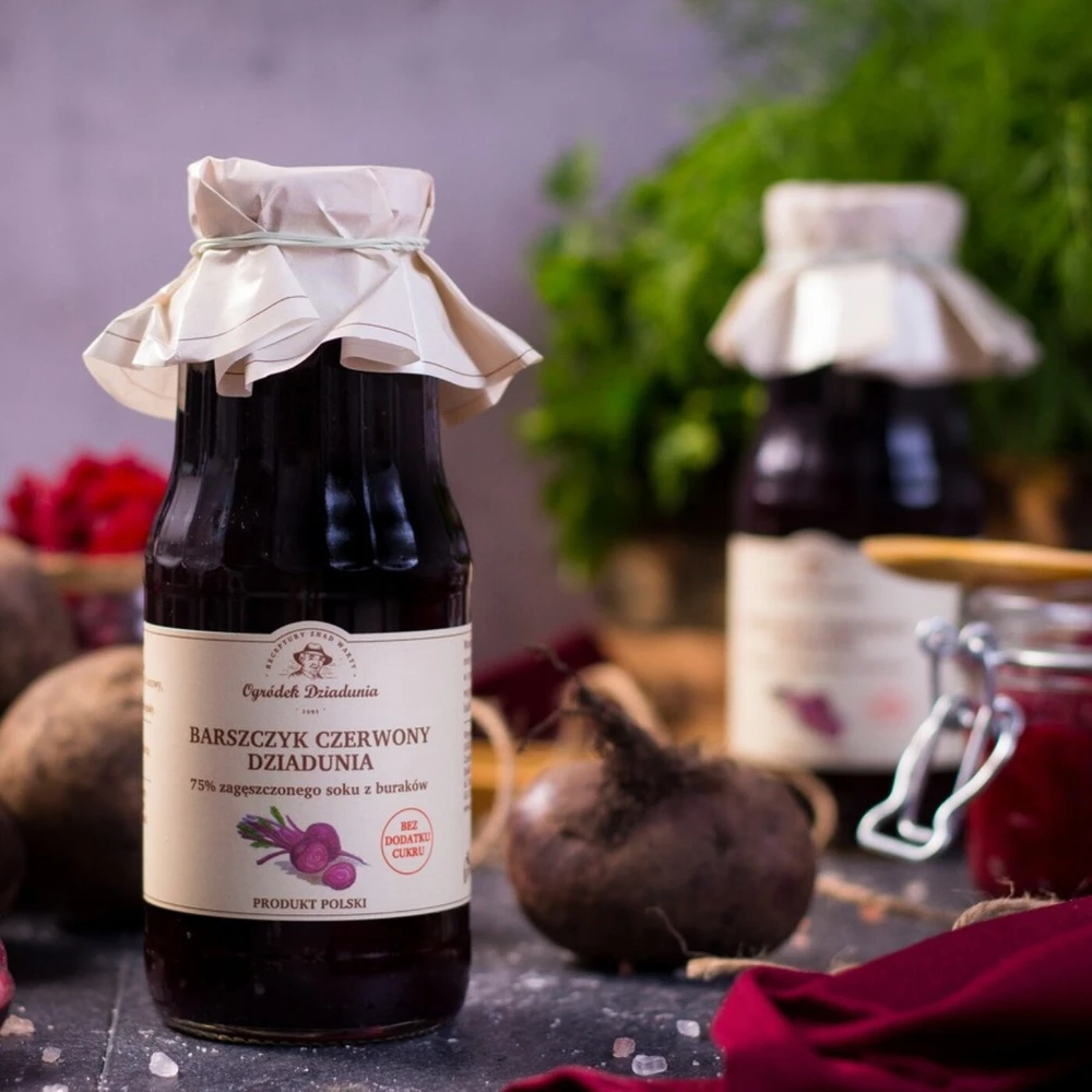 Koncentrat barszczu czerwonego, Ogródek Dziadunia