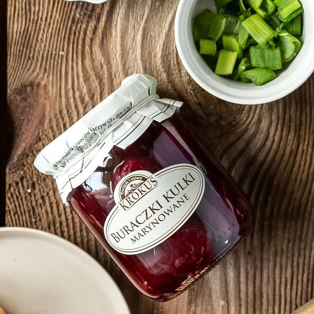 Buraczki kulki marynowane, Krokus