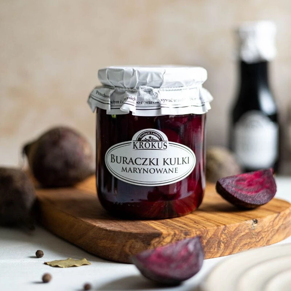 Buraczki kulki marynowane, Krokus