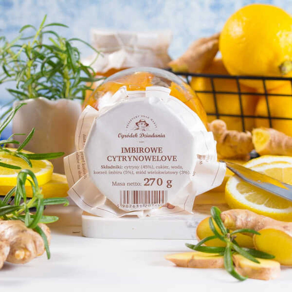 Cytrynki z imbirem i miodem, Ogródek Dziadunia