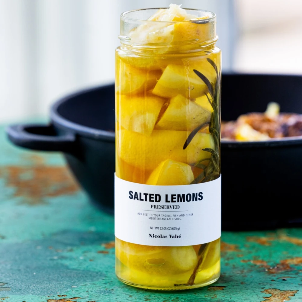 Solone cytryny, marynowane, Nicolas Vahé