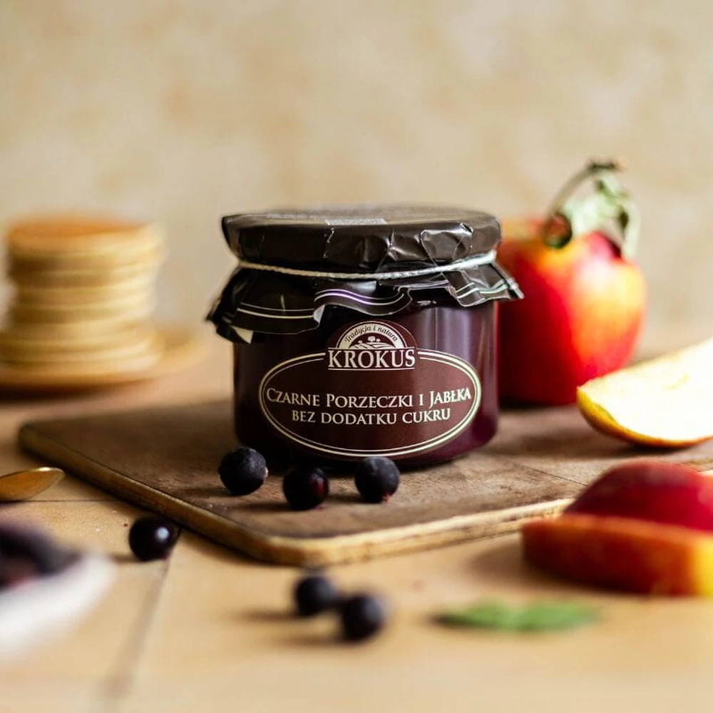 Czarne porzeczki i jabłka bez dodatku cukru, Krokus