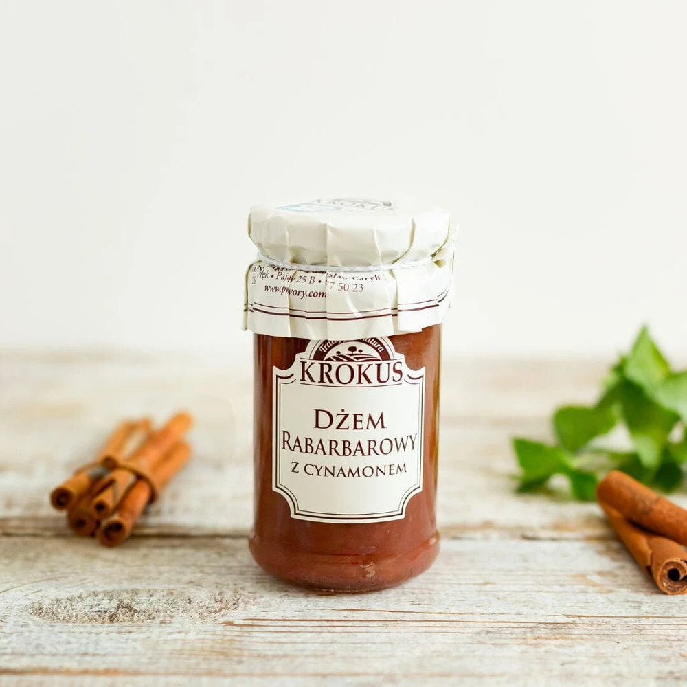 Dżem rabarbarowy z cynamonem, Krokus