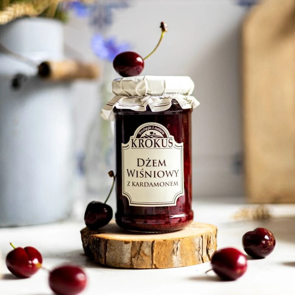 Dżem wiśniowy z kardamonem, Krokus