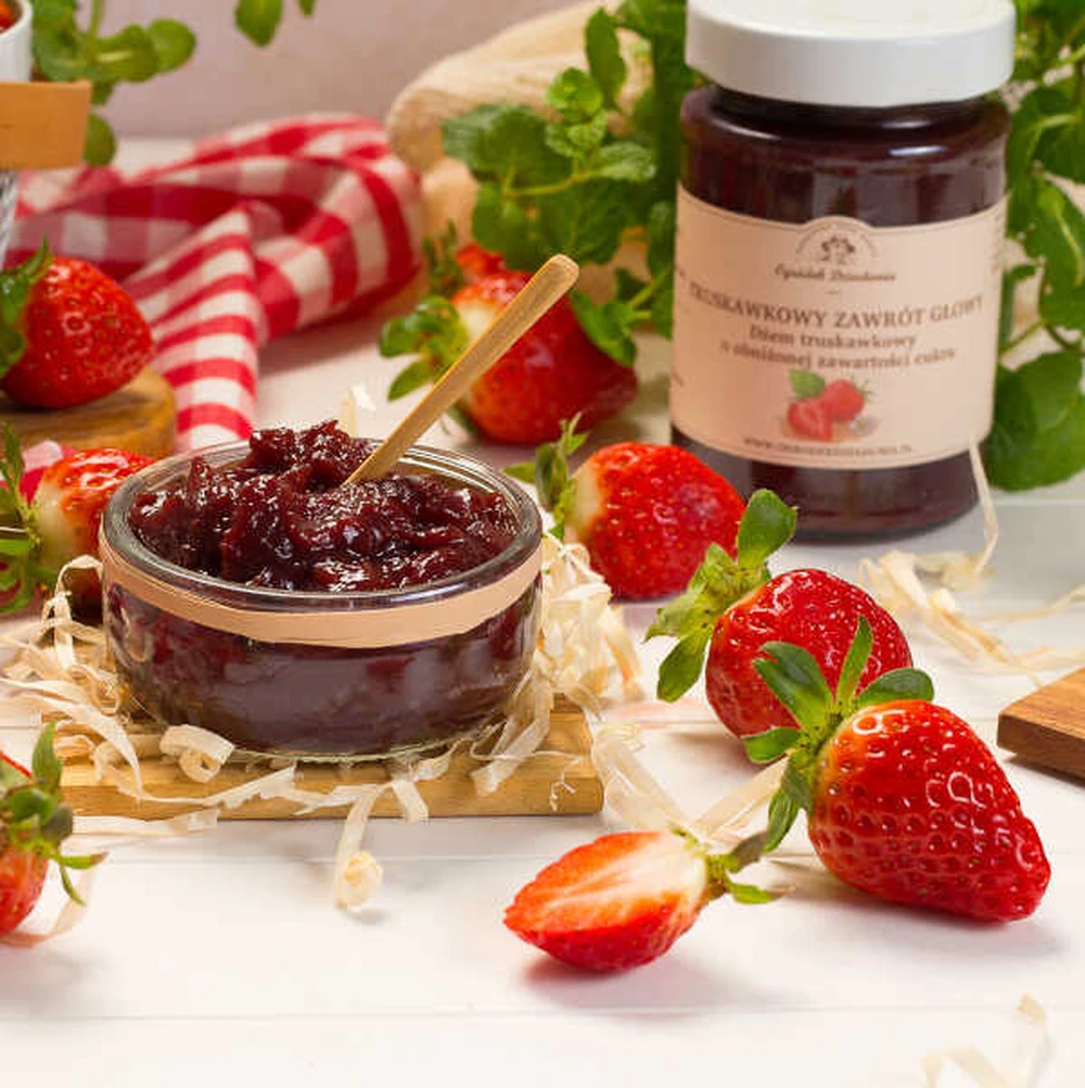 Dżem truskawkowy - Truskawkowy Zawrót Głowy, Ogródek Dziadunia
