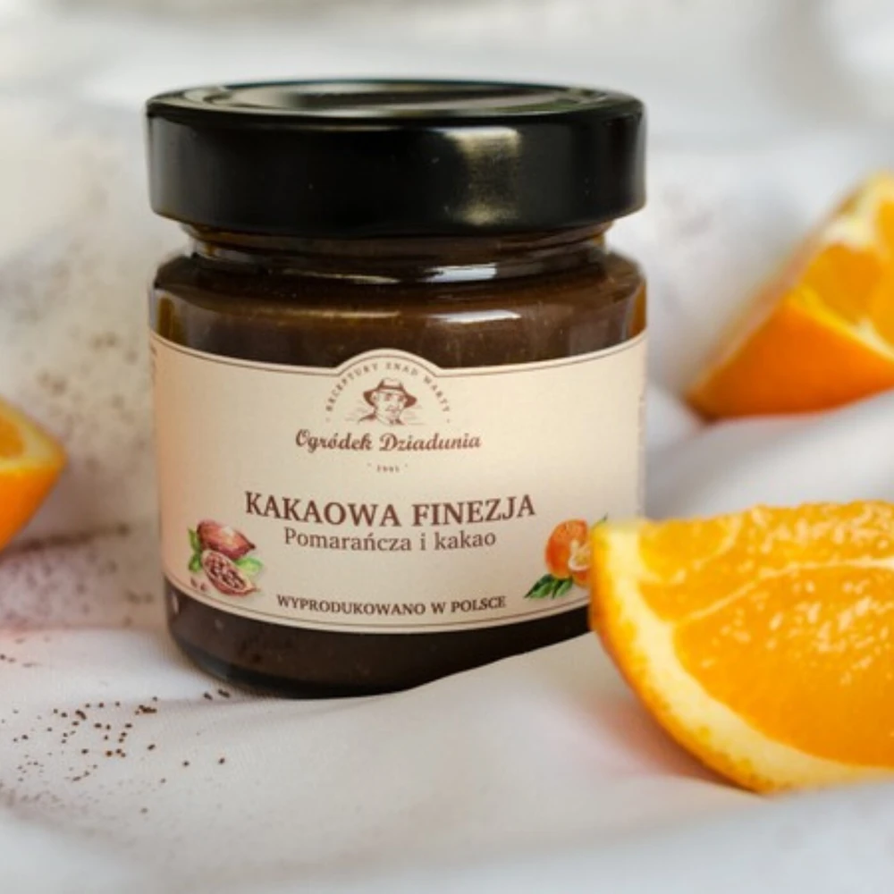 Konfitura z pomarańczy i kakao - Kakaowa Finezja, Ogródek Dziadunia