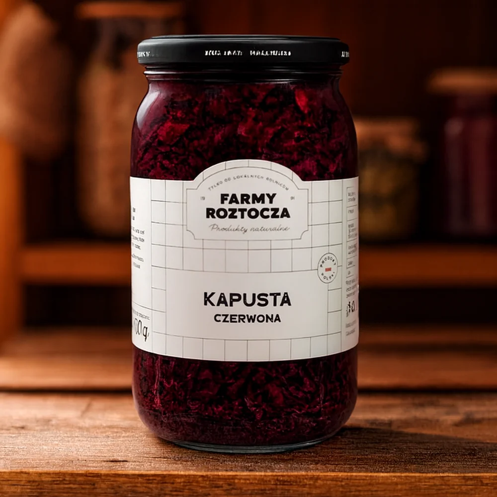 Kapusta czerwona, 830 g, Farmy Roztocza