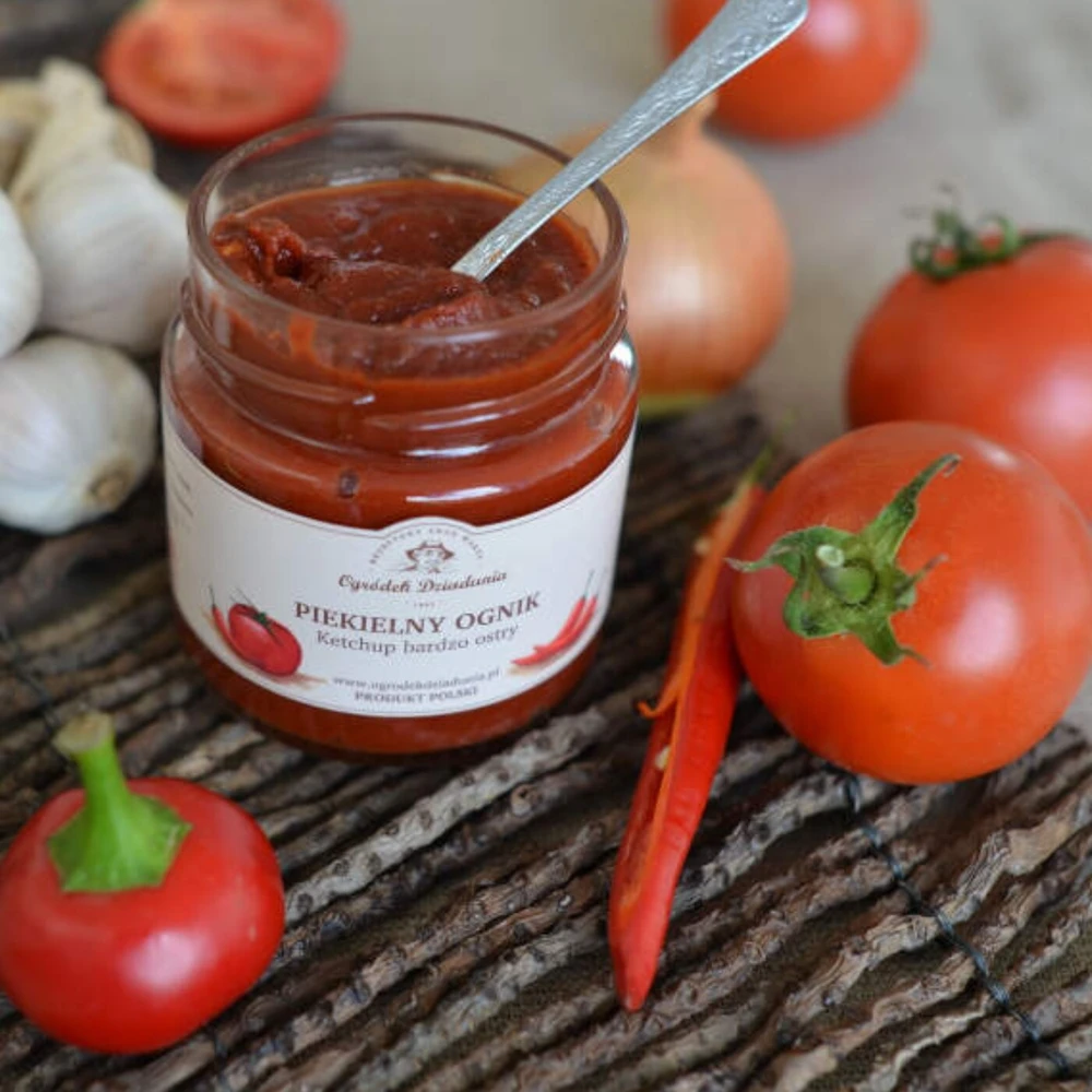 Ketchup bardzo ostry - Piekielny Ognik, Ogródek Dziadunia