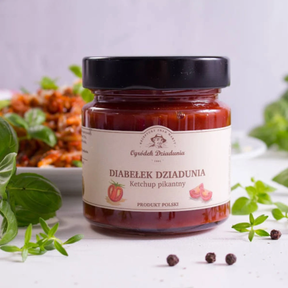 Ketchup pikantny - Diabełek Dziadunia, Ogródek Dziadunia