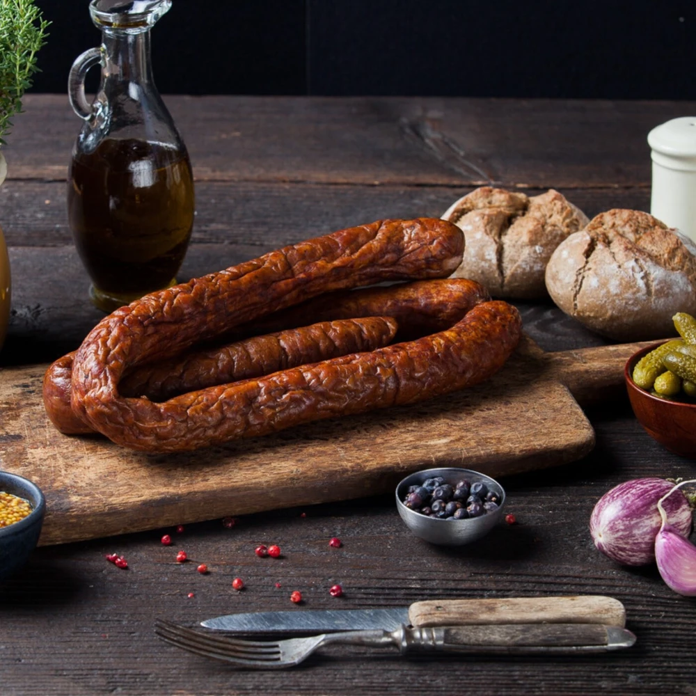 Kiełbasa farmerska podsuszana Bio, Farmy Roztocza