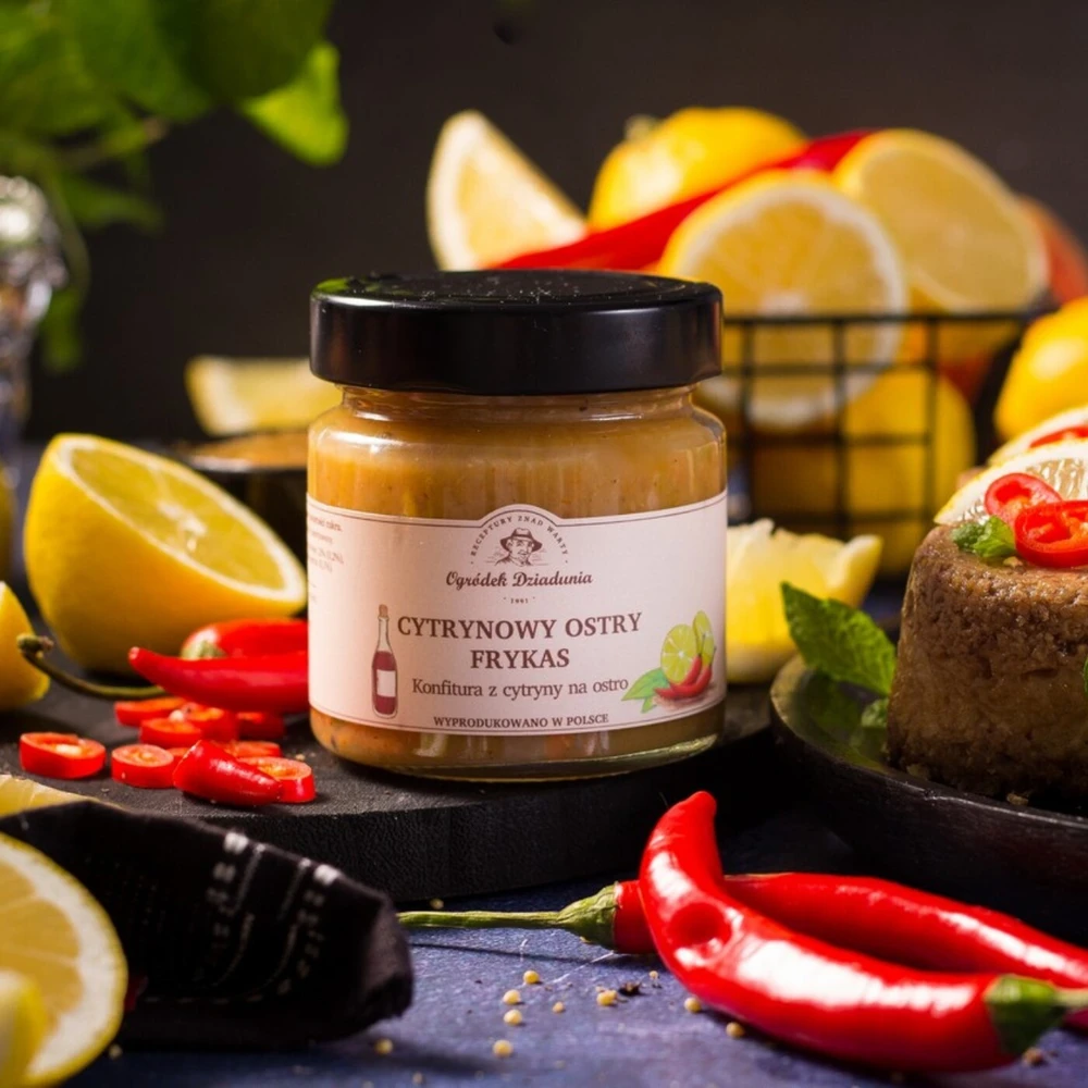 Konfitura z cytryny na ostro - Cytrynowy ostry Frykas, Ogródek Dziadunia
