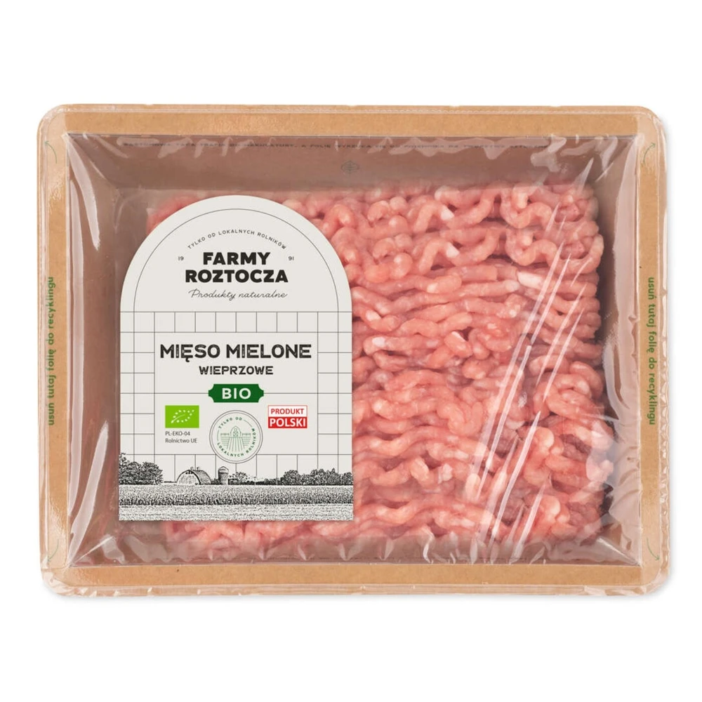 Mięso mielone wieprzowe Bio 300 g, Farmy Roztocza