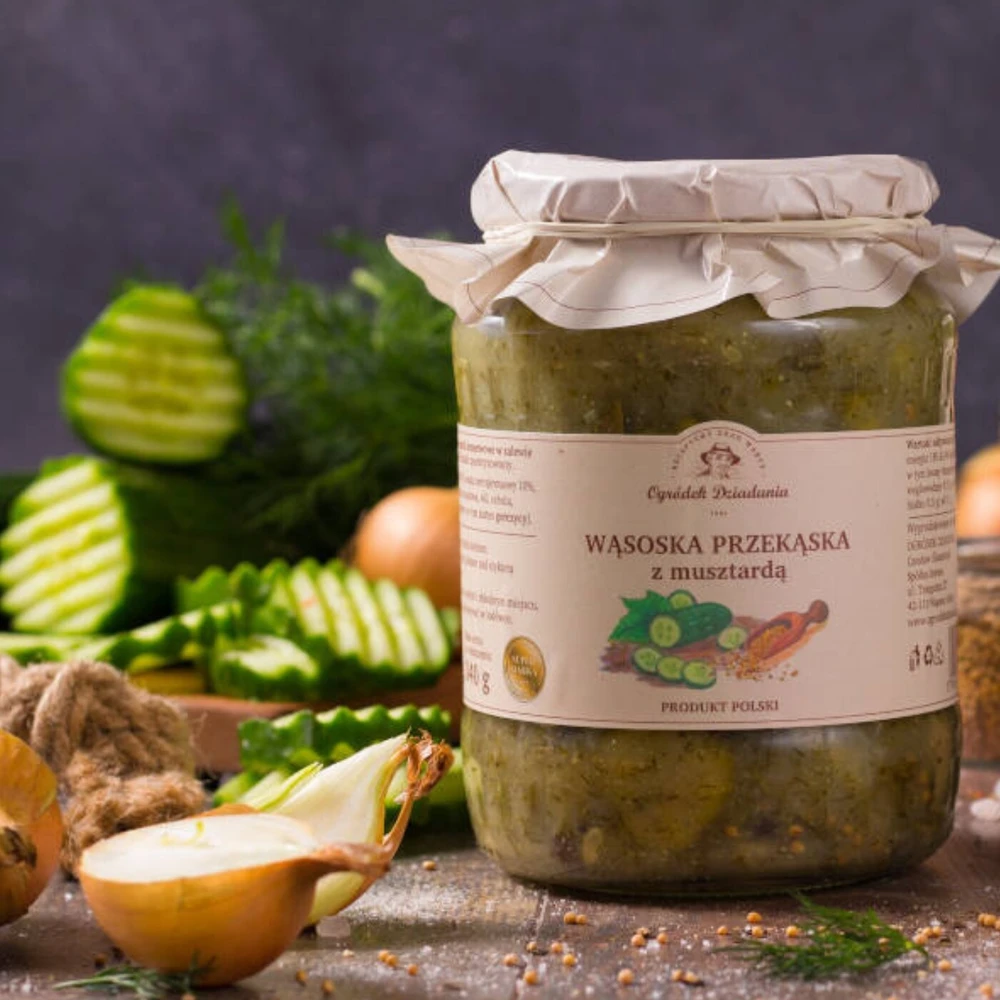 Wąsoska Przekąska z musztardą, Ogródek Dziadunia