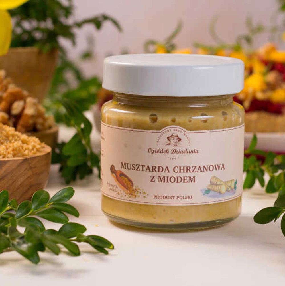Musztarda chrzanowa z miodem, Ogródek Dziadunia