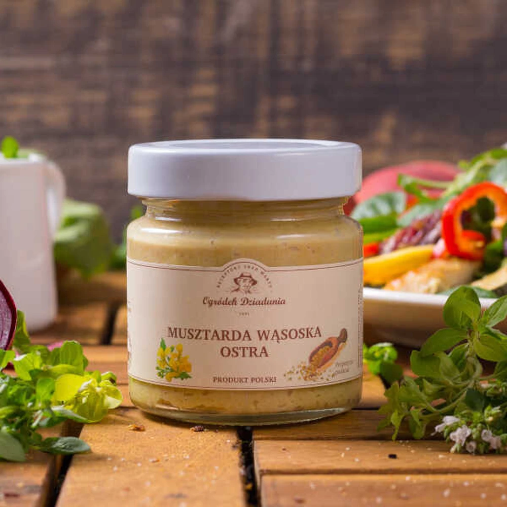 Musztarda Wąsoska ostra, Ogródek Dziadunia