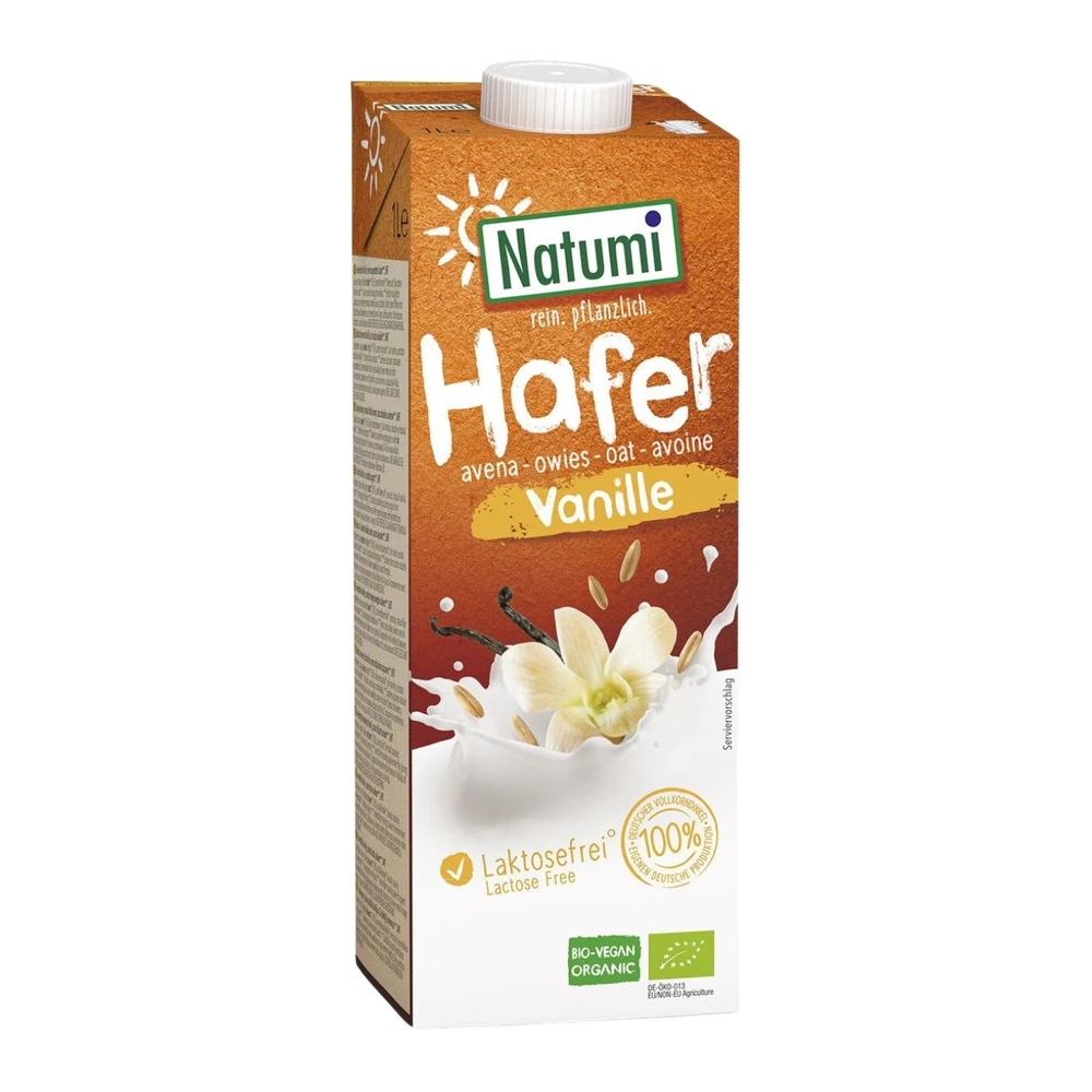 Zestaw napojów: owsiano-waniliowy bez dodatku cukrów BIO
