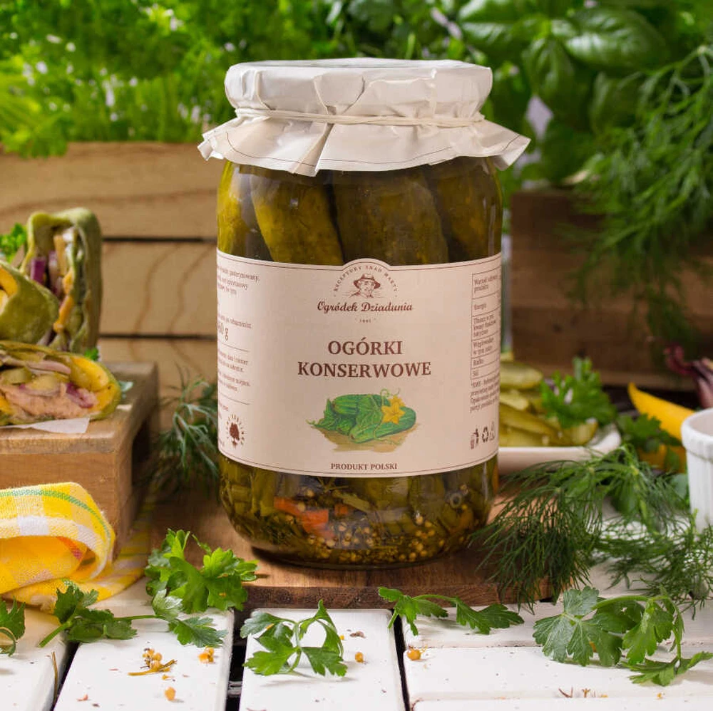 Ogórki konserwowe, Ogródek Dziadunia