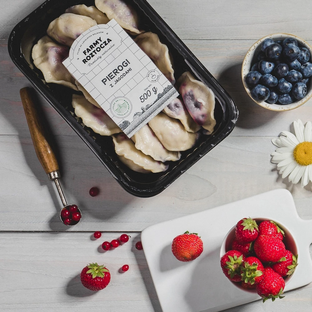Pierogi z jagodami Bio, Farmy Roztocza