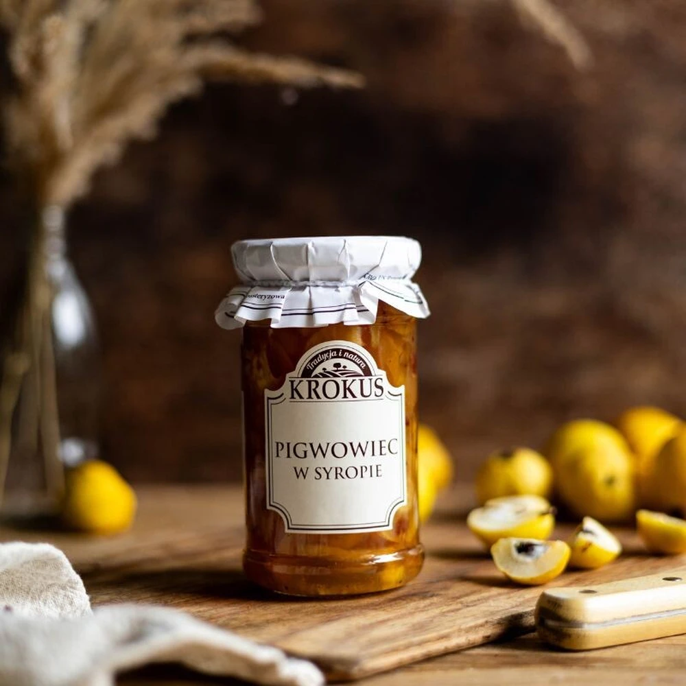 Pigwowiec w syropie, Krokus