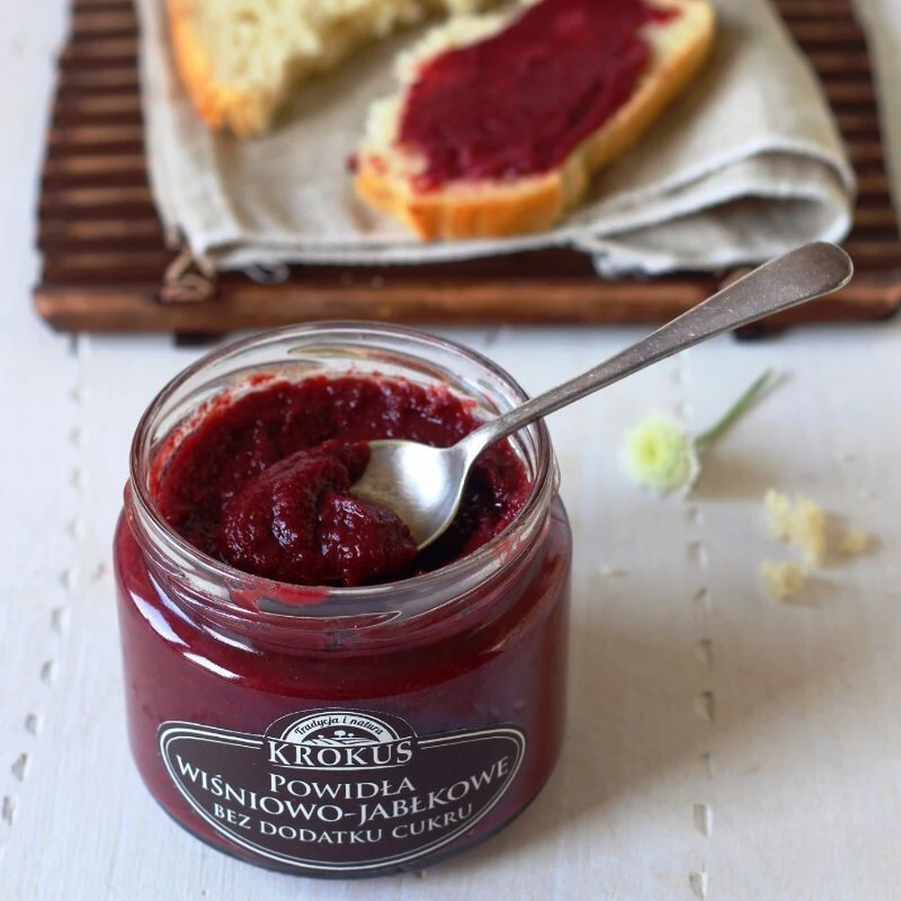 Wiśnie i jabłka bez dodatku cukru