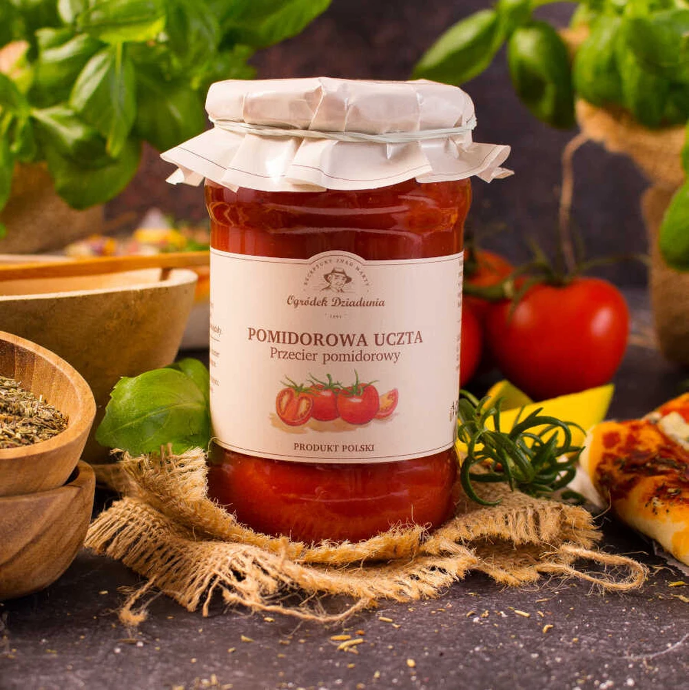 Przecier pomidorowy - Pomidorowa Uczta, Ogródek Dziadunia