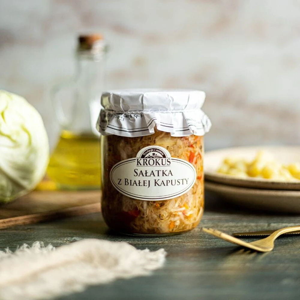 Sałatka z białej kapusty 