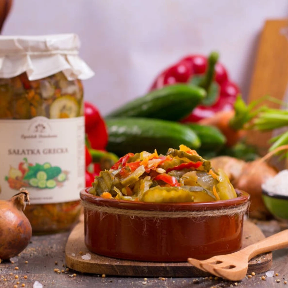 Sałatka grecka, Ogródek Dziadunia