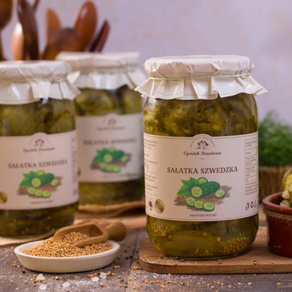 Sałatka szwedzka, Ogródek Dziadunia