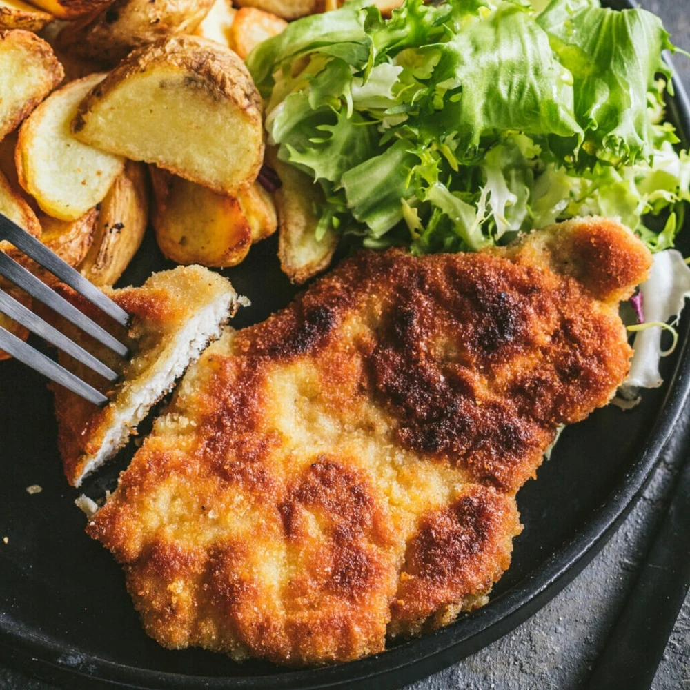 Zestaw mięsa Bio: schab wieprzowy w plastrach, 2 opakowania karkówka wieprzowa bez kości, Farmy Roztocza