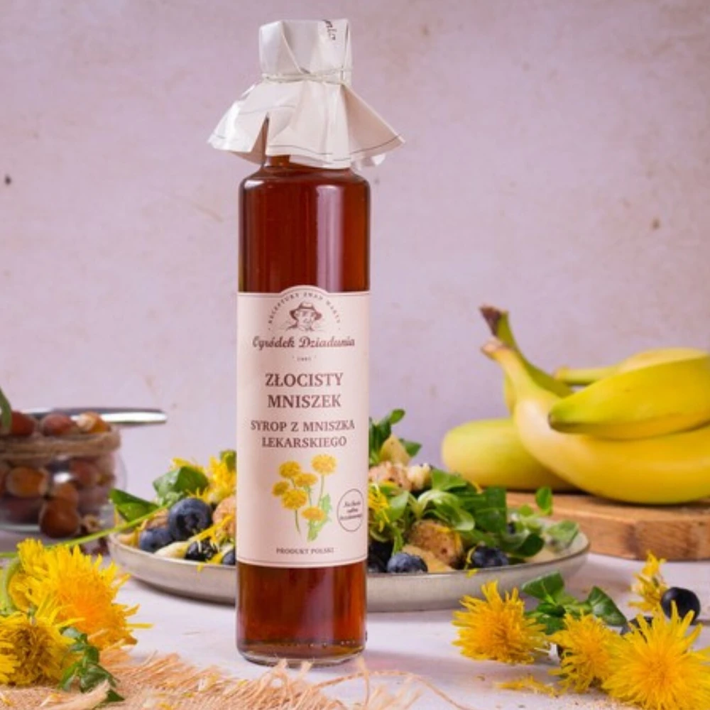 Syrop z mniszka - Złocisty Mniszek, Ogródek Dziadunia