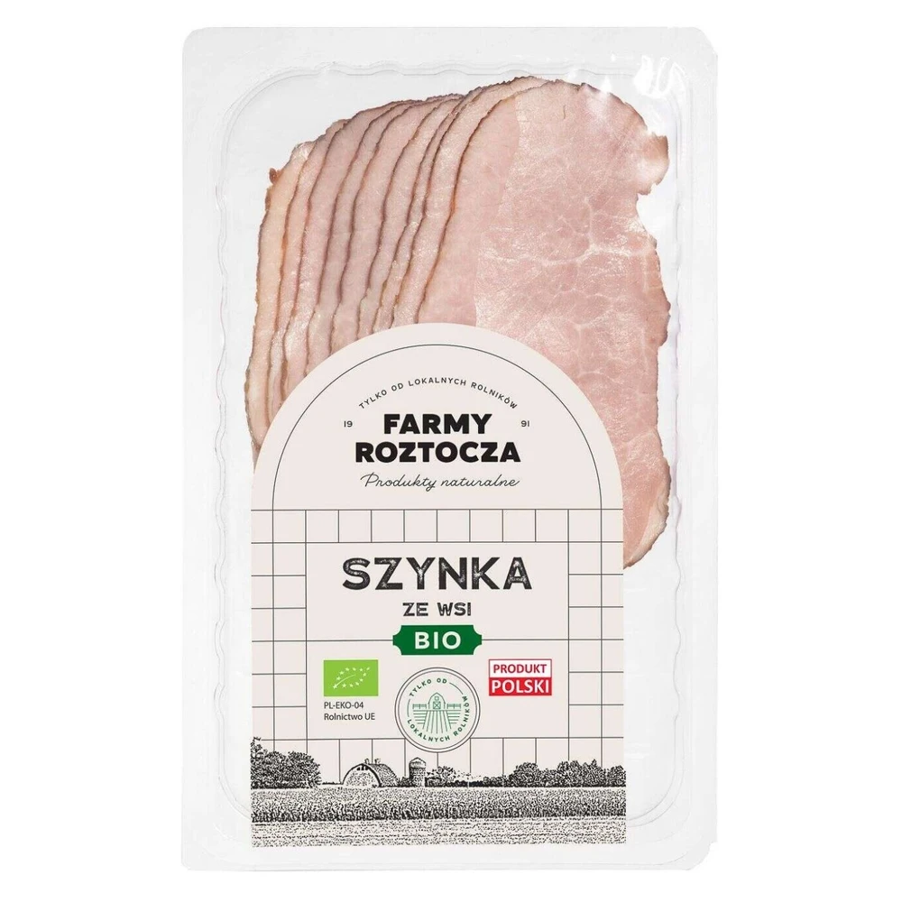 Szynka ze wsi w plastrach Bio 200g, Farmy Roztocza