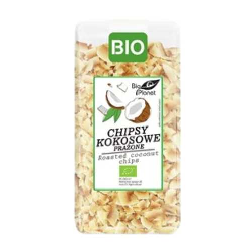 Chipsy kokosowe prażone Bio, 150 g, Bio Planet
