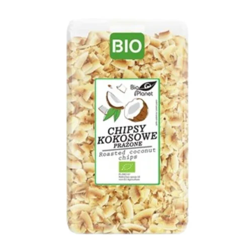 Chipsy kokosowe prażone Bio, 400 g, Bio Planet