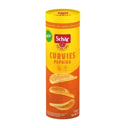 Chipsy ziemniaczane o smaku paprykowym, bezglutenowe, Schär