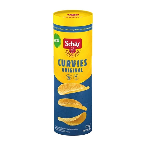 Chipsy ziemniaczane naturalne, bezglutenowe, Schär