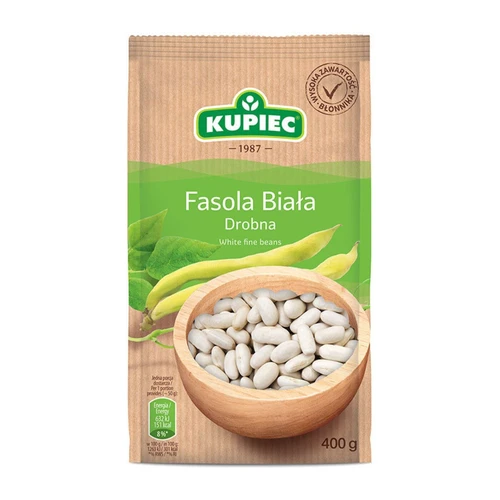 Fasola biała drobna, Kupiec