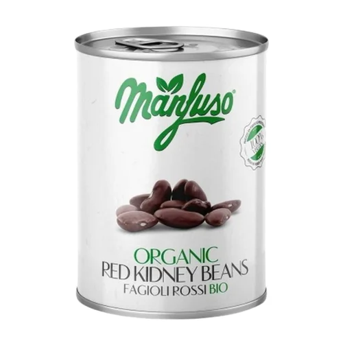 Fasola czerwona kidney w zalewie Bio, 400 g, Manfuso