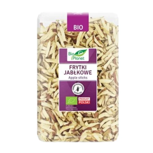 Frytki jabłkowe bezglutenowe Bio, 300 g, Bio Planet