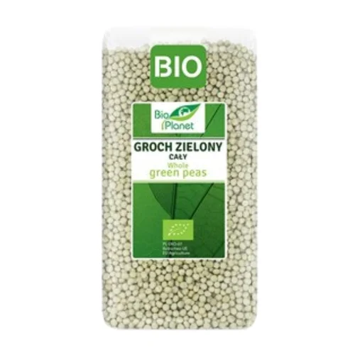 Groch zielony cały Bio, 500 g, Bio Planet