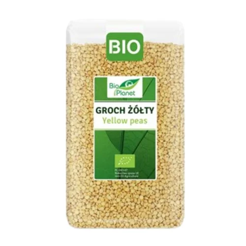 Groch żółty Bio, 1 kg, Bio Planet